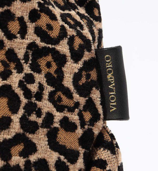 TOMORROWLAND GOODS「【別注】VIOLAd'ORO ジャガード レオパードバッグ」|ハンドバッグ|