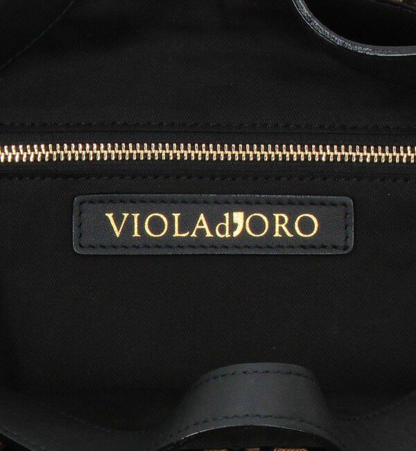 TOMORROWLAND GOODS「【別注】VIOLAd'ORO ジャガード レオパードバッグ」|ハンドバッグ|