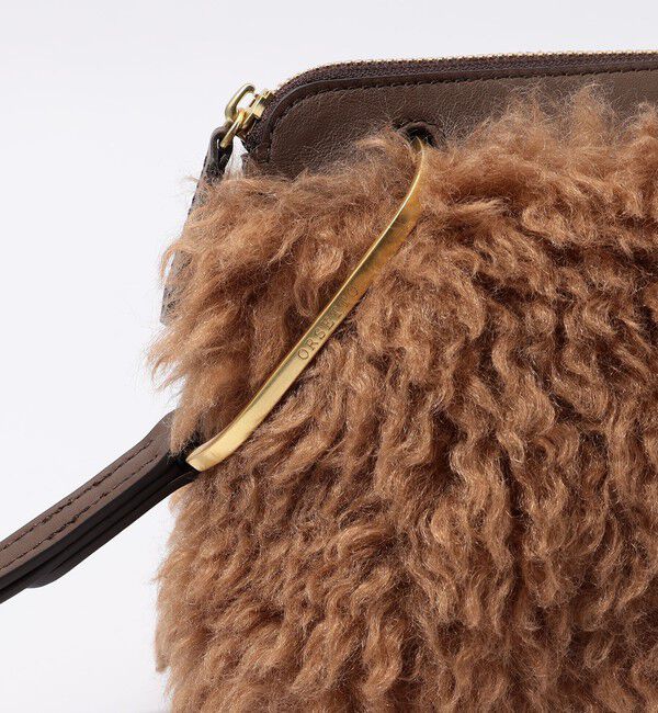 TOMORROWLAND GOODS「ORSETTO ECO FUR CLUTCH バッグ」|クラッチバッグ|