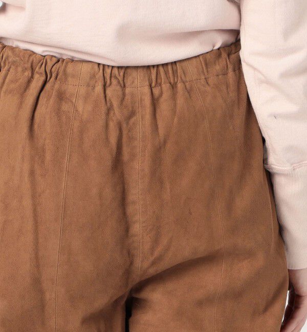 BACCA「ゴートスエード イージーワイドパンツ」|その他|