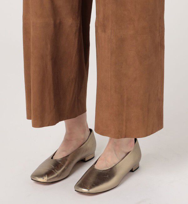 BACCA「ゴートスエード イージーワイドパンツ」|その他|