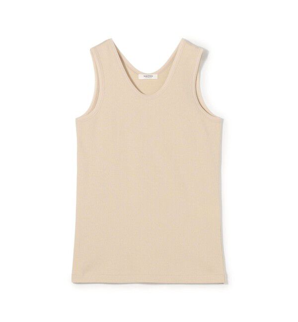 MACPHEE「コンビジャージー タンクトップ」|タンクトップ|43 ベージュ