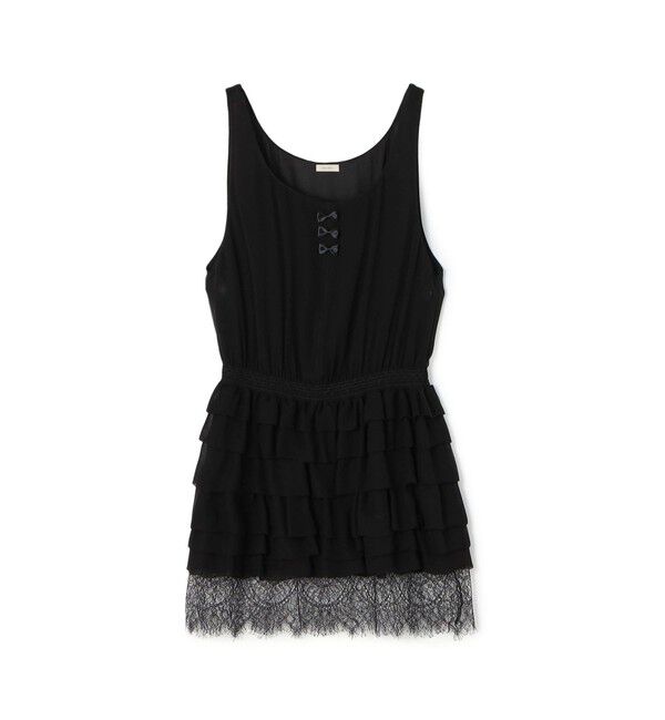 DES PRES「シルクシフォン ペプラムブラウス」|シャツ・ブラウス|19 ブラック