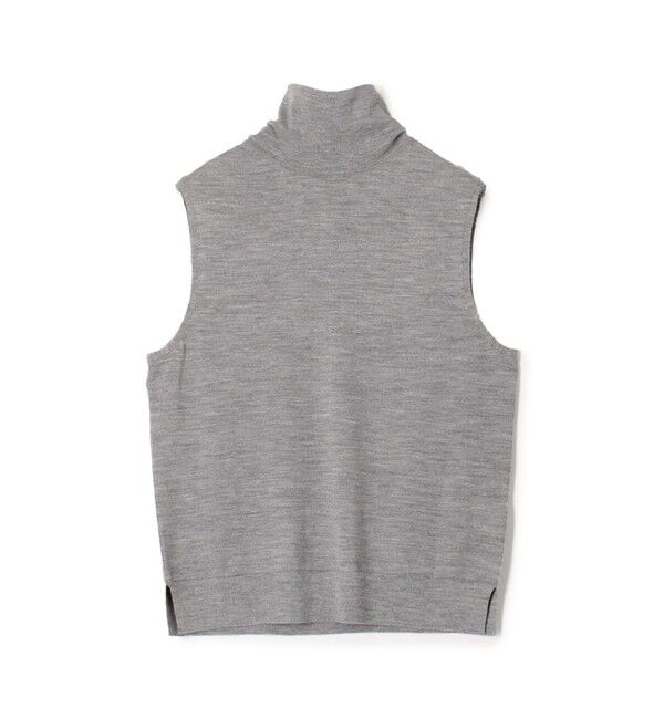 DES PRES「ウーステッドウール ノースリーブプルオーバー」|ニット・セーター|13 ライトグレー