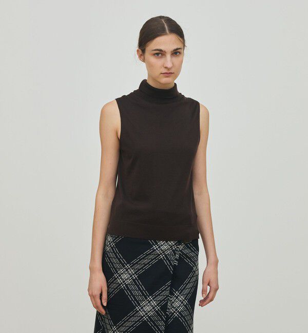 DES PRES「ウーステッドウール ノースリーブプルオーバー」|ニット・セーター|