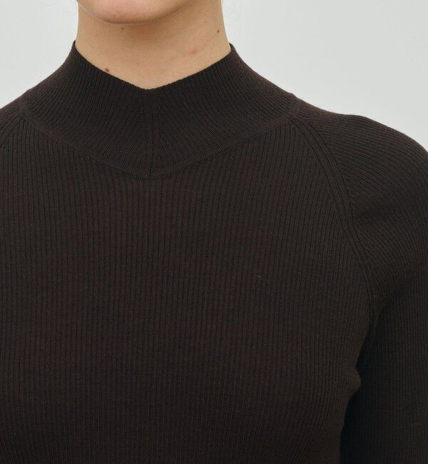 DES PRES「ウーステッドウールファインリブ Vネックプルオーバー」|ニット・セーター|