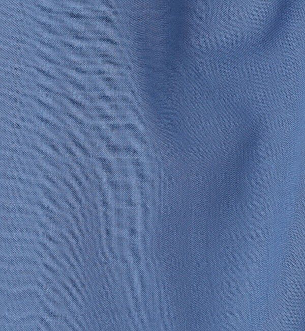 MACPHEE「ポリエステルウールボイル フリルブラウス」|シャツ・ブラウス|