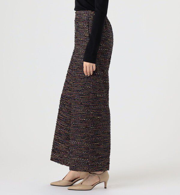 Ballsey「フリンジヤーンツイード ワイドパンツ」|その他|