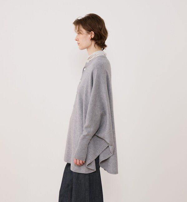 GALERIE VIE「モンゴルカシミヤ オーバルカーディガン」|カーディガン|