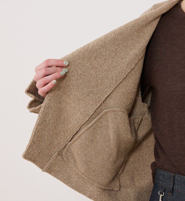 GALERIE VIE「カシミヤペーパー ライダースジャケット」|ライダースジャケット|