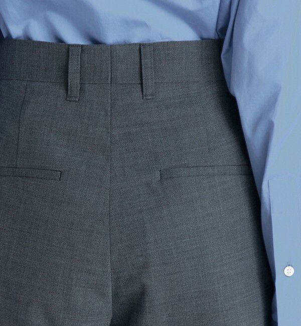 Edition「Super140's ウールトロピカル ラップパンツ」|スラックス|