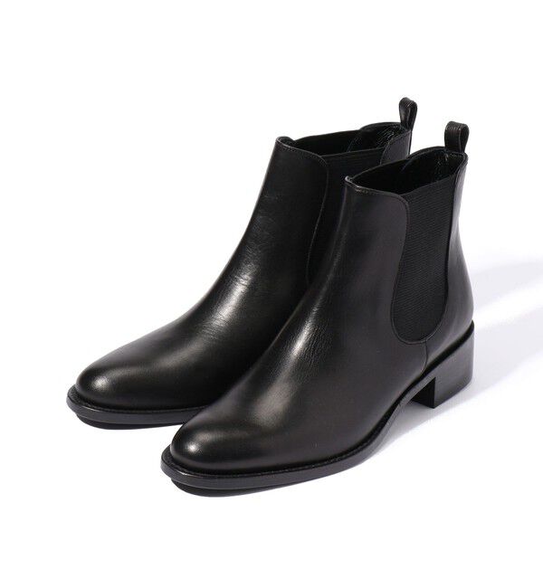 TOMORROWLAND GOODS「GALERIE VIE サイドゴアショートブーツ」|ショートブーツ|