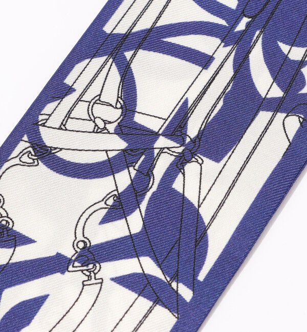 TOMORROWLAND GOODS「Atelier TOMORROWLAND BIT MOTIF BANDEAU シルクスカーフ」|バンダナ・スカーフ|