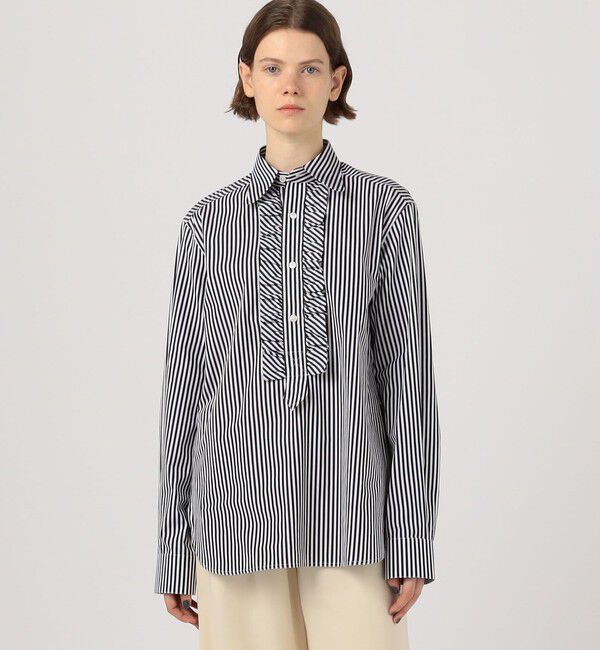 TOMORROWLAND GOODS「sebline ラッフルシャツ」|シャツ・ブラウス|