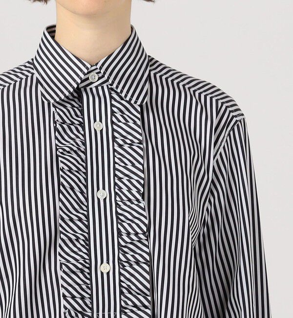 TOMORROWLAND GOODS「sebline ラッフルシャツ」|シャツ・ブラウス|