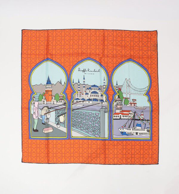 TOMORROWLAND GOODS「Kinloch シルクスカーフ」|バンダナ・スカーフ|