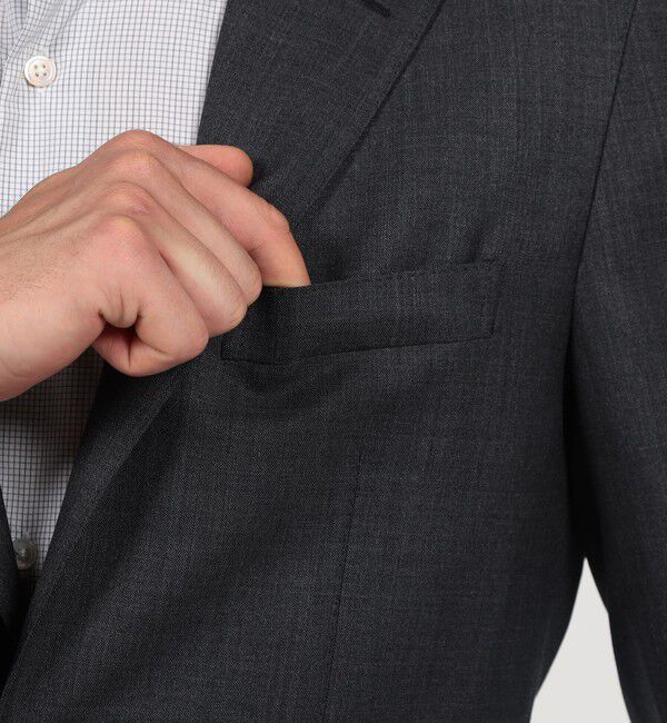 TOMORROWLAND MENS「SUPER120&rsquo;Sウール ストレッチ シングルブレステッド 2Bジャケット」|テーラードジャケット|