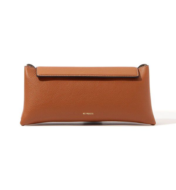 TOMORROWLAND GOODS「REE PROJECTS ELIEZE CLUTCH バッグ」|クラッチバッグ|45 キャメル