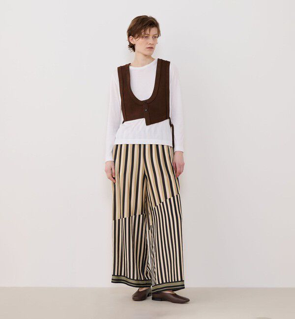 GALERIE VIE「プライムヌバック アシンメトリーベスト」|ベスト・ジレ|