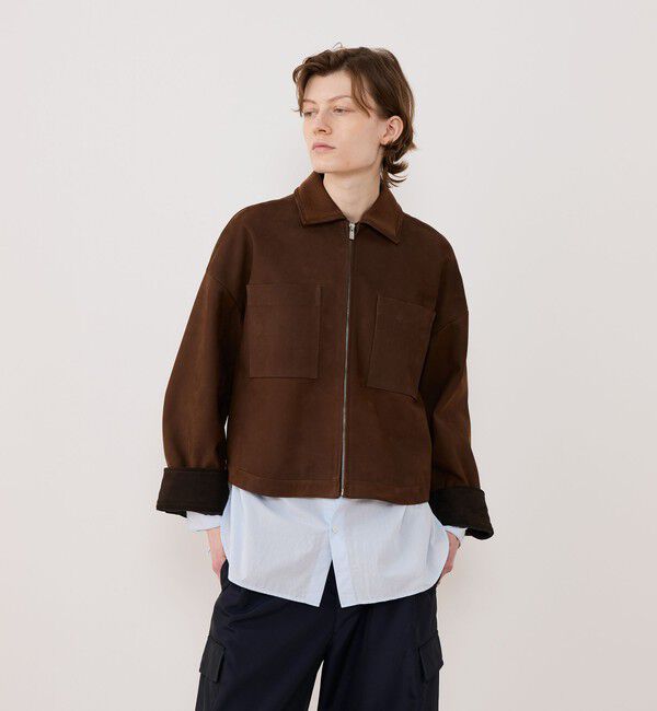 GALERIE VIE「プライムヌバック 2ポケットブルゾン」|ブルゾン・スタジャン|