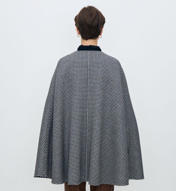 TOMORROWLAND collection「スーパーダブルフェイス リバーシブルマントコート」|ポンチョ・ケープ|