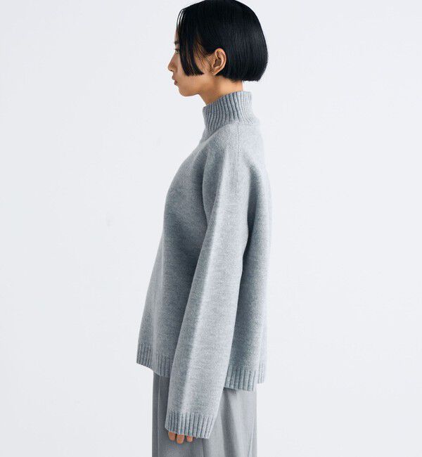 Edition「フェルテッドウール タートルネックニット」|ニット・セーター|