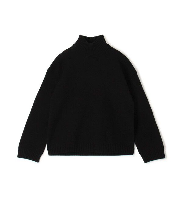 Edition「フェルテッドウール タートルネックニット」|ニット・セーター|19 ブラック