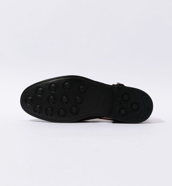 TOMORROWLAND GOODS「SANDERS ポリッシュドレザー Tストラップ ミリタリーサンダル」|その他|