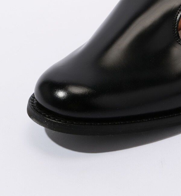 TOMORROWLAND GOODS「SANDERS ポリッシュドレザー Tストラップ ミリタリーサンダル」|その他|