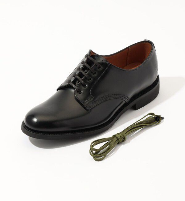 TOMORROWLAND GOODS「SANDERS ポリッシュドレザー プレーントゥシューズ」|その他|