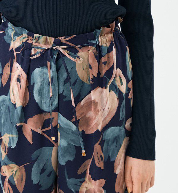 Ballsey「ミラージュフルールプリント セミバナナパンツ」|その他|