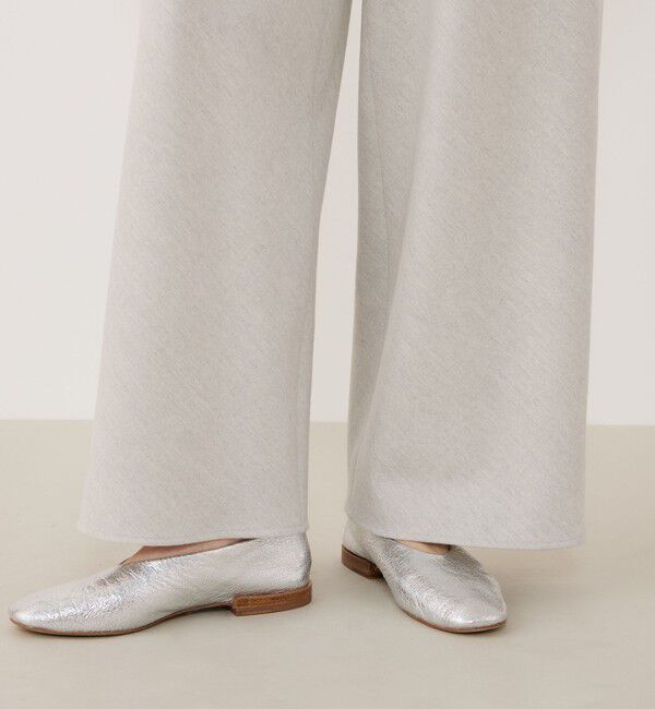 GALERIE VIE「ウールサキソニー イージーワイドパンツ」|その他|