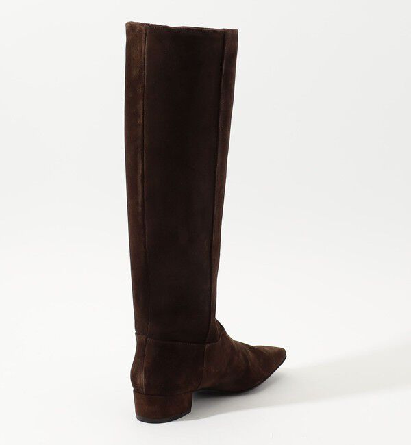 TOMORROWLAND GOODS「FABIO RUSCONI VELOUR ロングブーツ」|ロングブーツ|