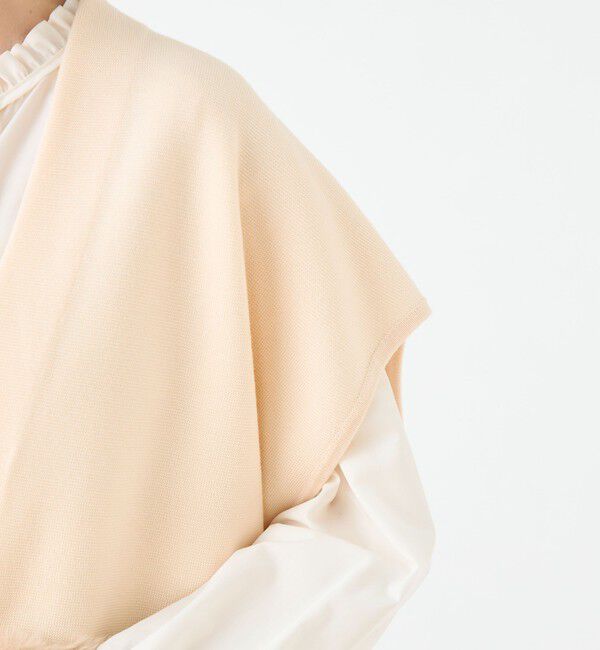 Ballsey「ウールポリエステルミラノリブ ショートスリーブカーディガン」|カーディガン|