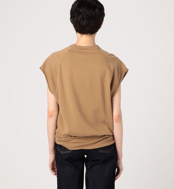 BACCA「ソフトコットン スリーブレスプルオーバー」|スウェット・ジャージ|