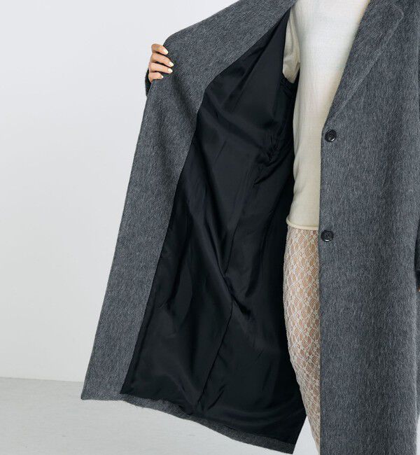 Edition「アルパカシャギー チェスターコート」|チェスターコート|