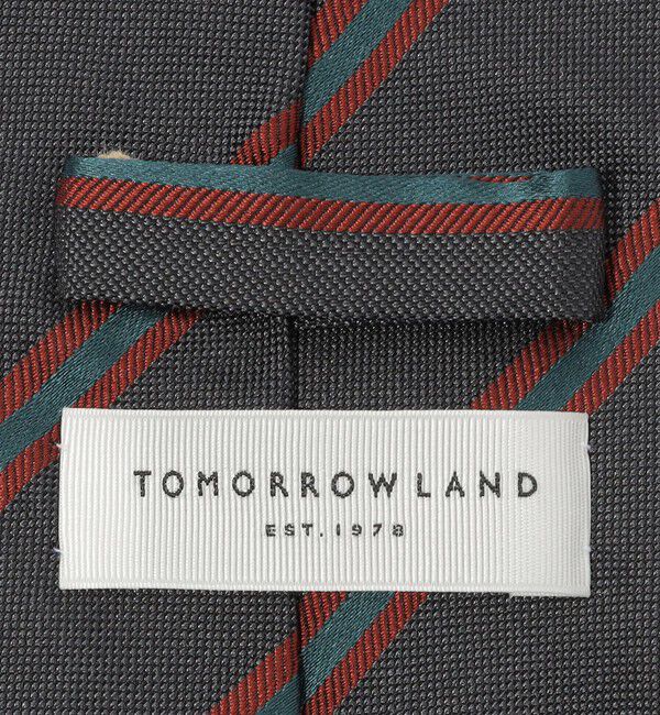 TOMORROWLAND GOODS「TOMORROWLAND シルクジャガード レジメンタルストライプネクタイ」|ネクタイ・蝶ネクタイ|
