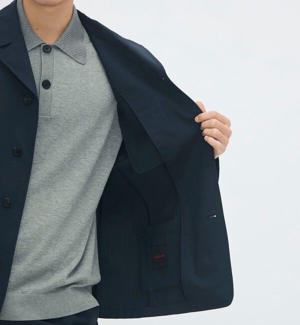 CABaN「ウールタイプライター 4Bテーラードジャケット」|テーラードジャケット|