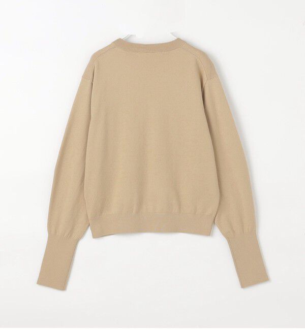 CABaN「コットンカシミヤストレット Vネックプルオーバー」|ニット・セーター|