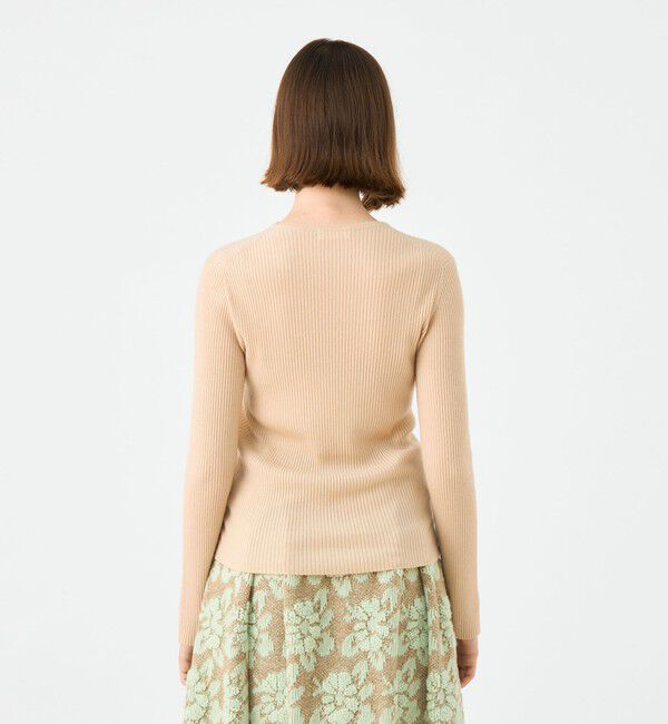 Ballsey「ストレッチカシミヤ ボールネックプルオーバー」|ニット・セーター|