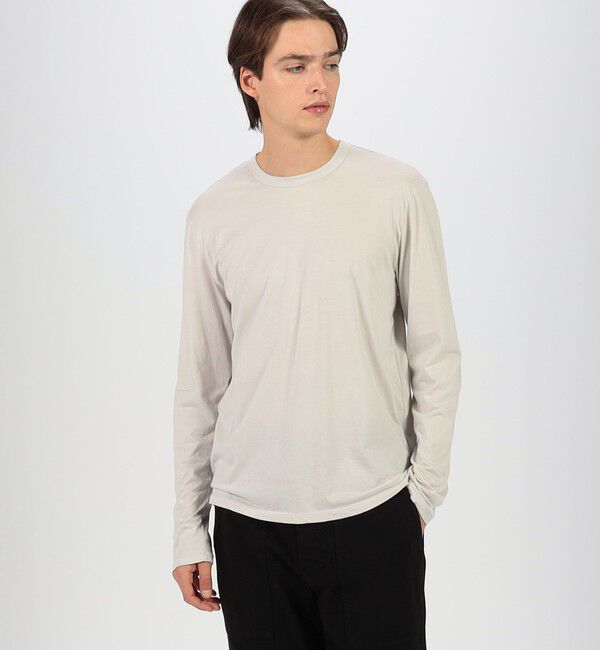 JAMES PERSE「リュクスジャージー ロングスリーブTシャツ MELJ3246」|Tシャツ・カットソー|