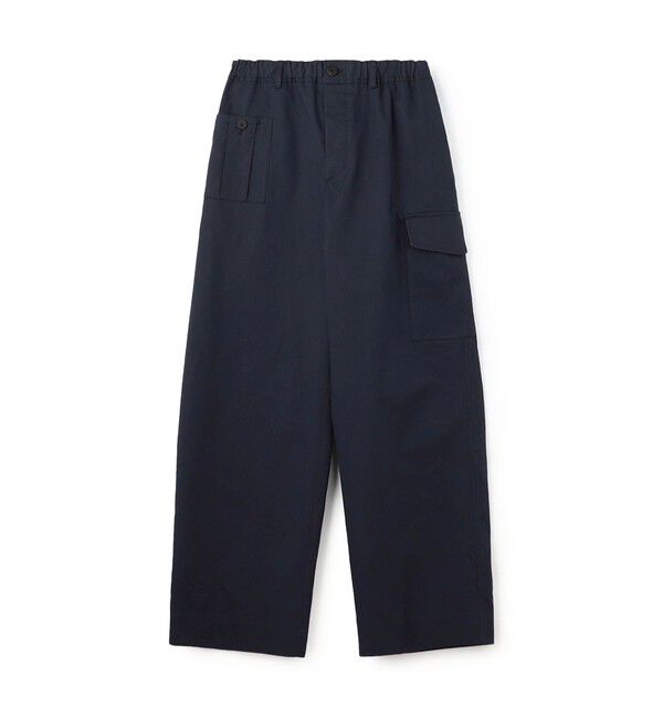 GALERIE VIE「ノンマーセライズドコットン イージーカーゴパンツ」|カーゴ|
