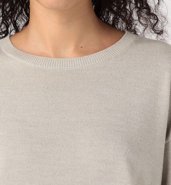 GALERIE VIE「ウーステッドウール ラウンドネックプルオーバー」|ニット・セーター|