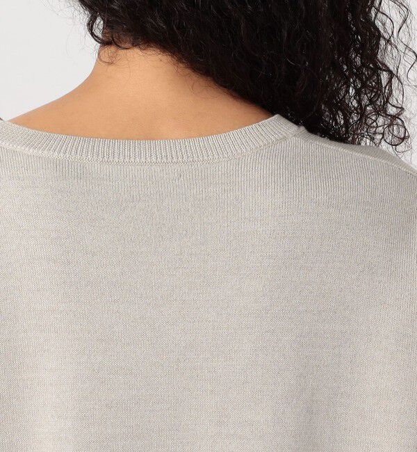 GALERIE VIE「ウーステッドウール ラウンドネックプルオーバー」|ニット・セーター|