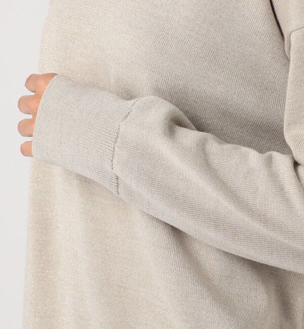 GALERIE VIE「ウーステッドウール ラウンドネックプルオーバー」|ニット・セーター|