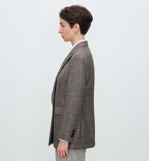 TOMORROWLAND collection「SILK AIR ERICA ダブルブレストジャケット」|テーラードジャケット|