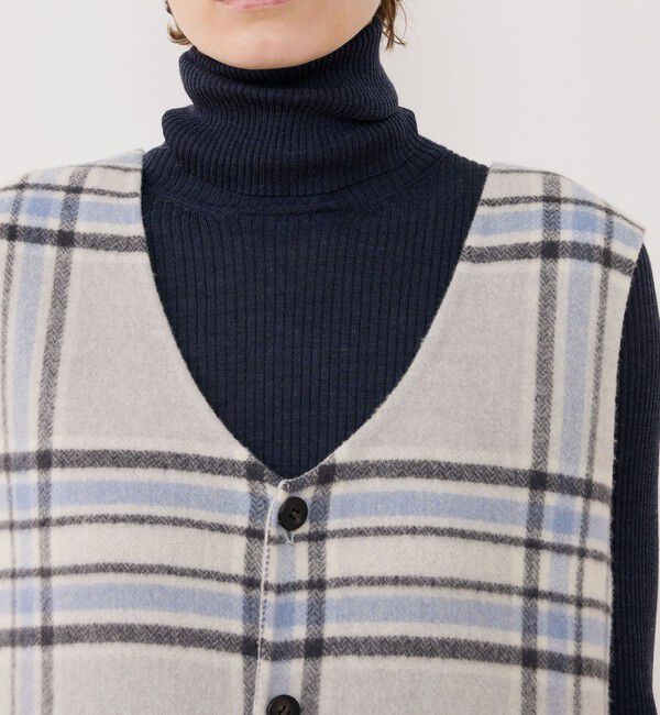 GALERIE VIE「リバーブランケット バックボタンワンピース」|ジャンパースカート|