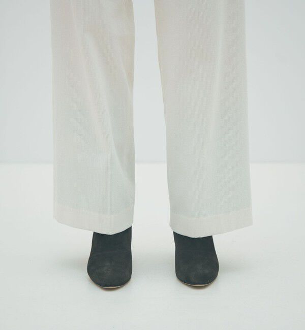 MACPHEE「コットンコーデュロイ タックストレートパンツ」|その他|