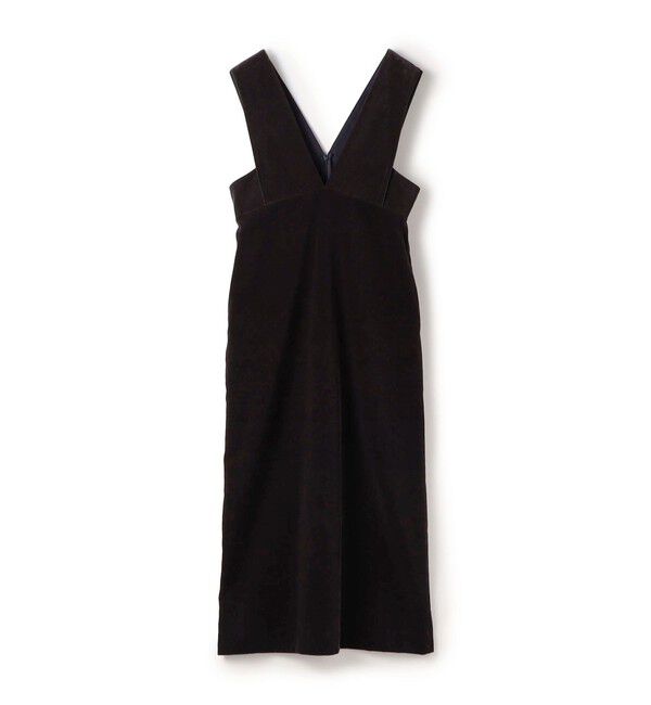 MACPHEE「コットンコーデュロイ ジャンパースカート」|ジャンパースカート|69 ネイビー