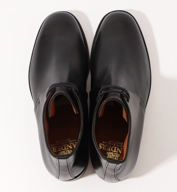 TOMORROWLAND GOODS「【別注】SANDERS GEORGE BOOTS 3アイレットレースアップブーツ」|ショートブーツ|